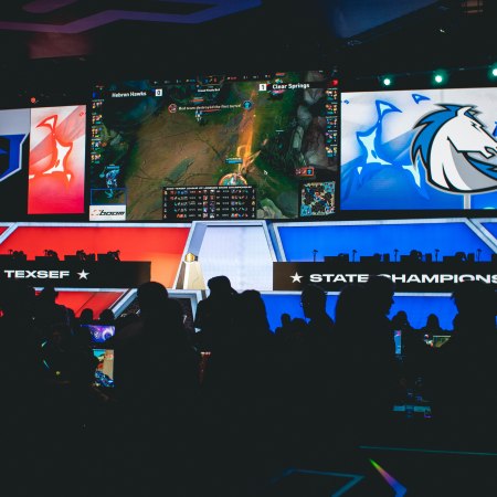 League of Legends Competition at TEXSEF High School Esports Championship April 2023 Arlington, TX