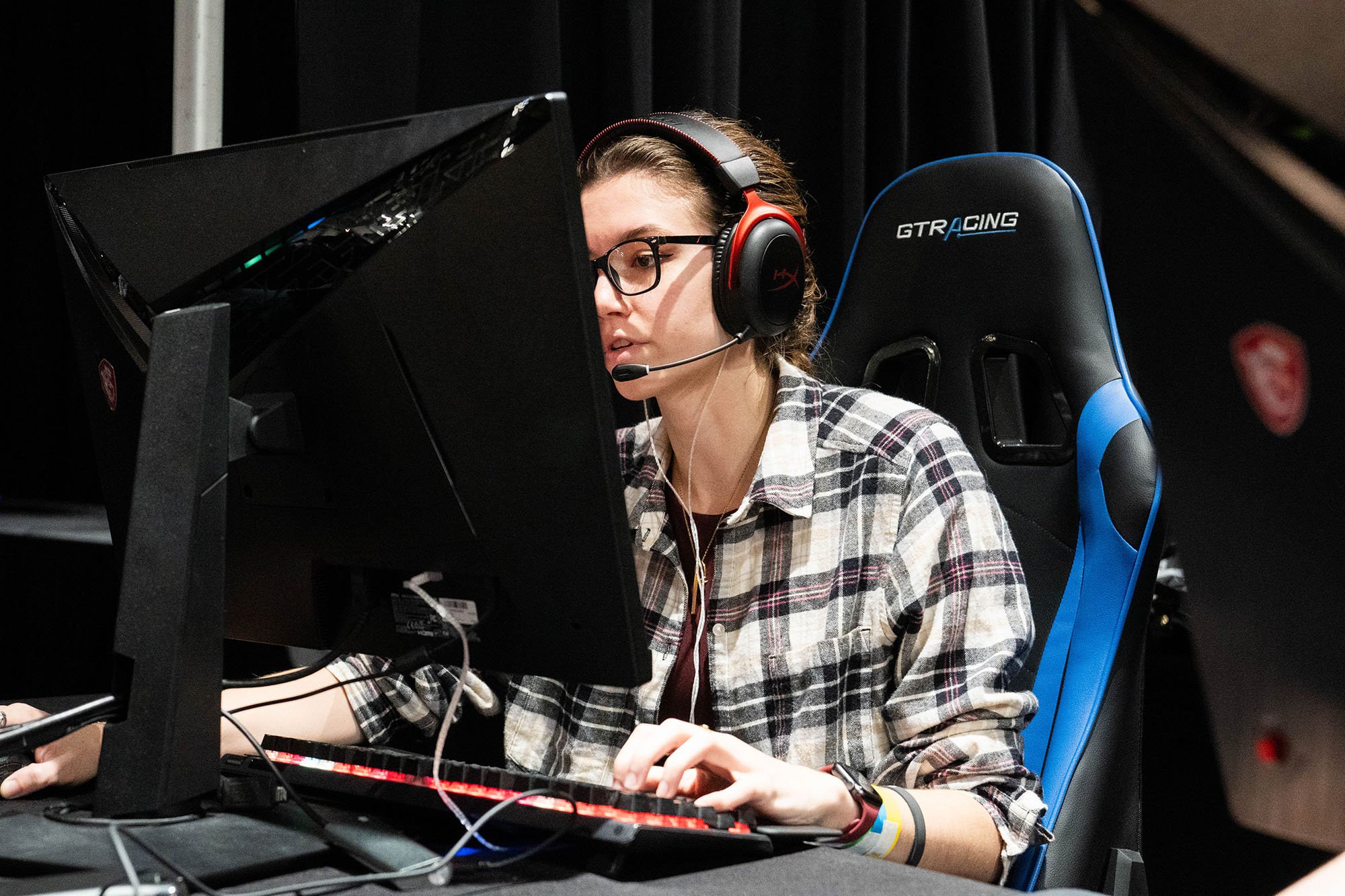 Jaden "Ayoeclipse" Stone at The Knights Forge in Pittsburgh PA. Photo Credit Rachel Olsen-Cooper