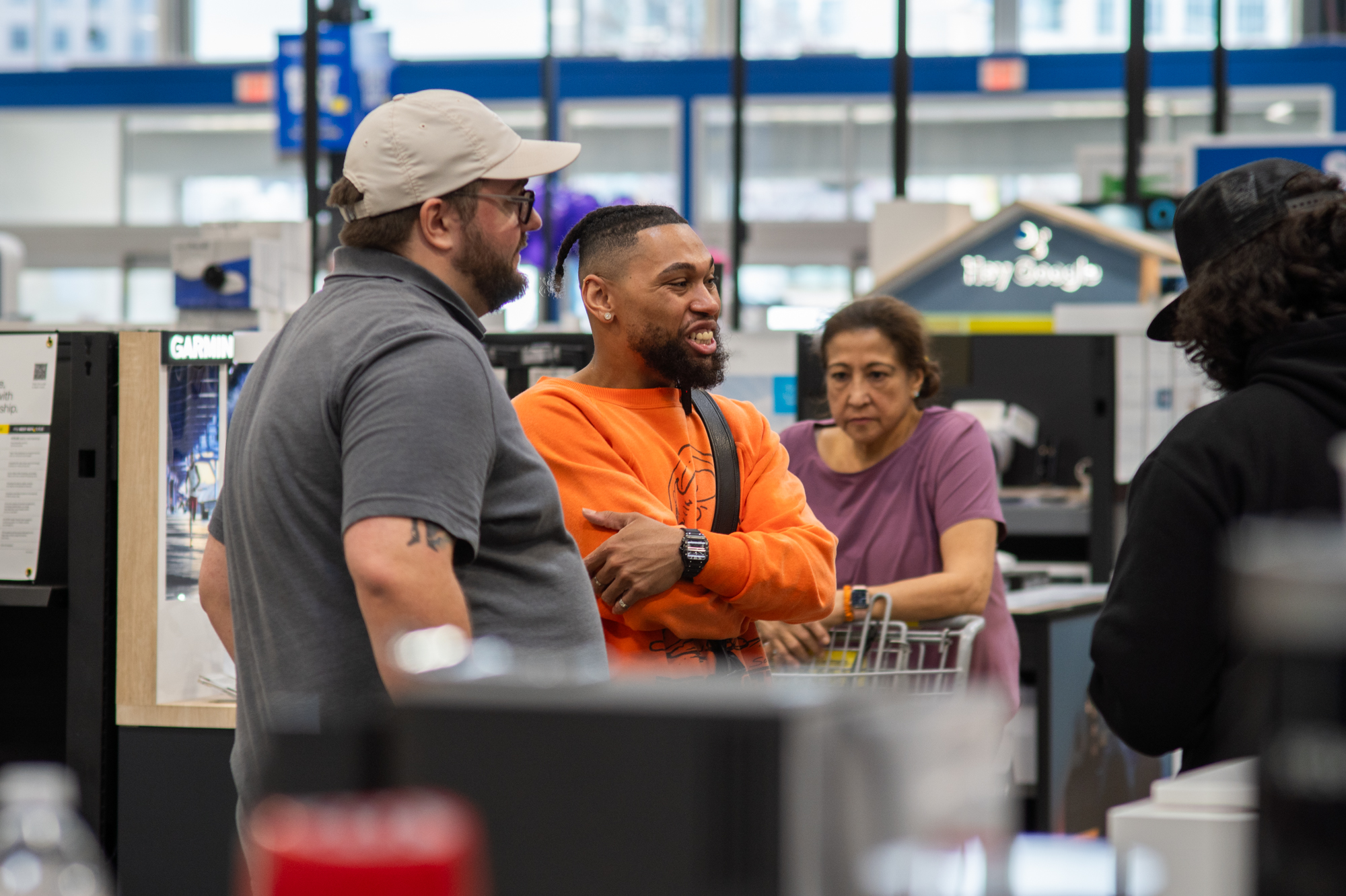 Native Gaming Halo star aPG at the Native Gaming pop-up event at Best Buy on 02/03/2024. Photo credit Rachel Olsen-Cooper